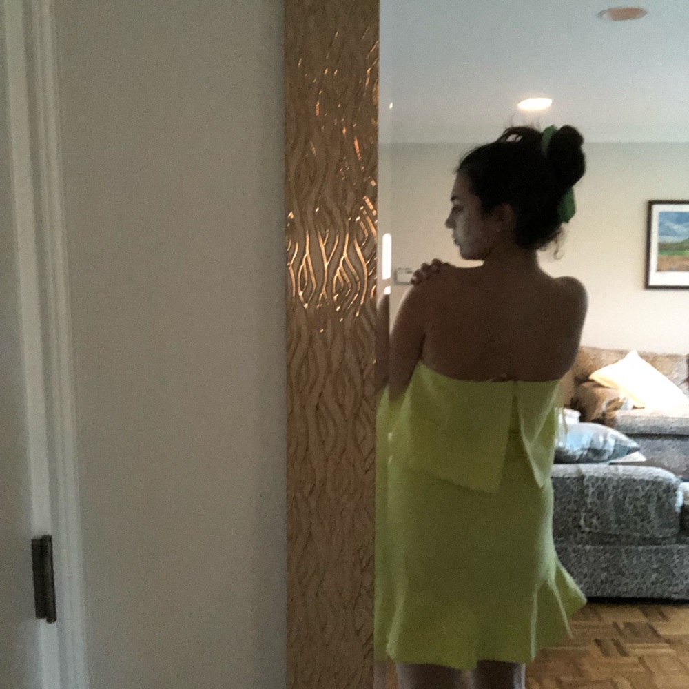 Do+Be Yellow Structured Dress - image 3